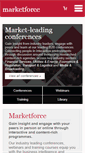 Mobile Screenshot of marketforce.eu.com