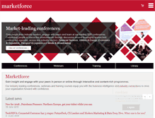 Tablet Screenshot of marketforce.eu.com