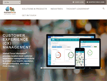Tablet Screenshot of marketforce.com